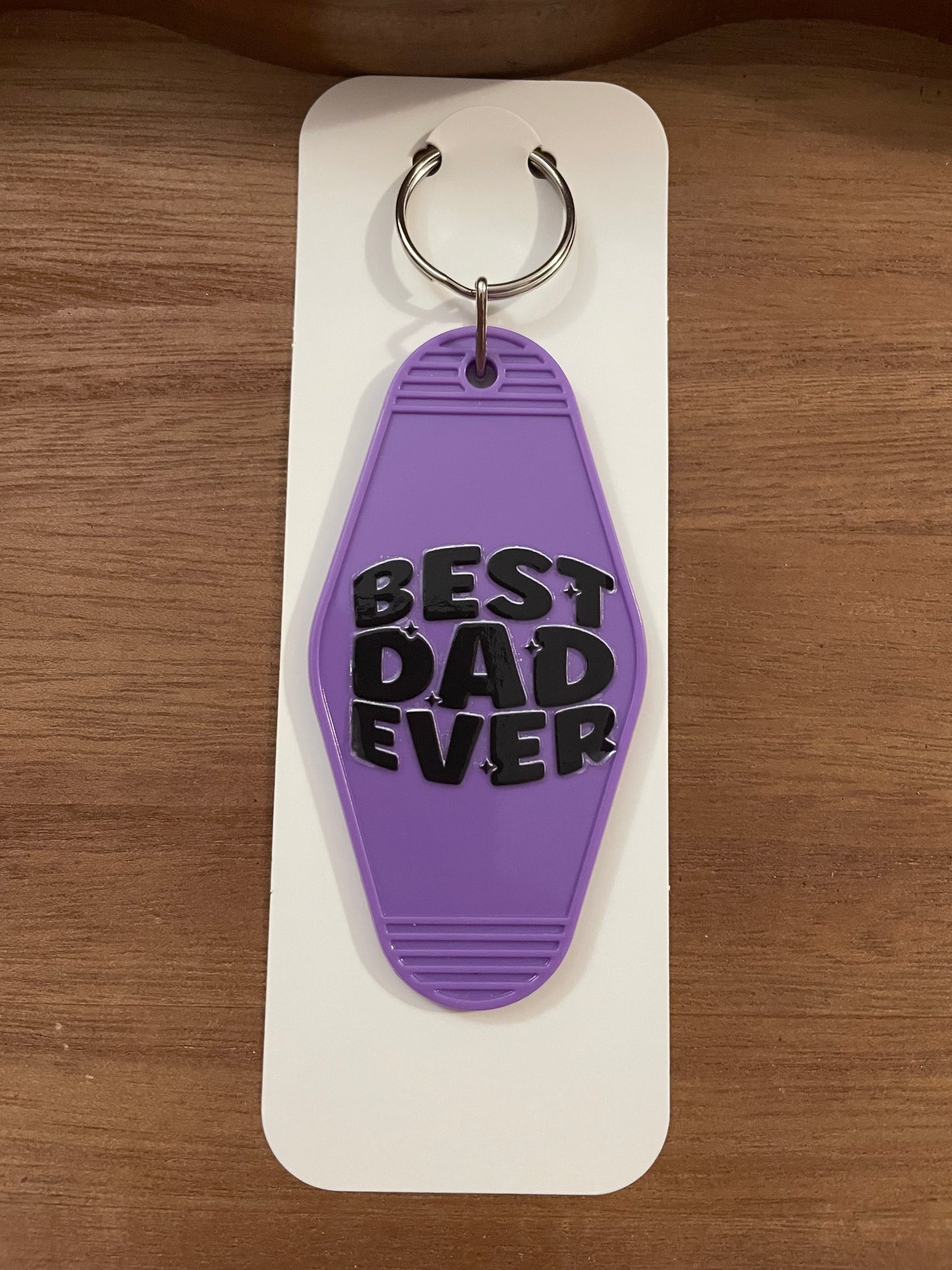 Hotel Keychain: Dad Themed