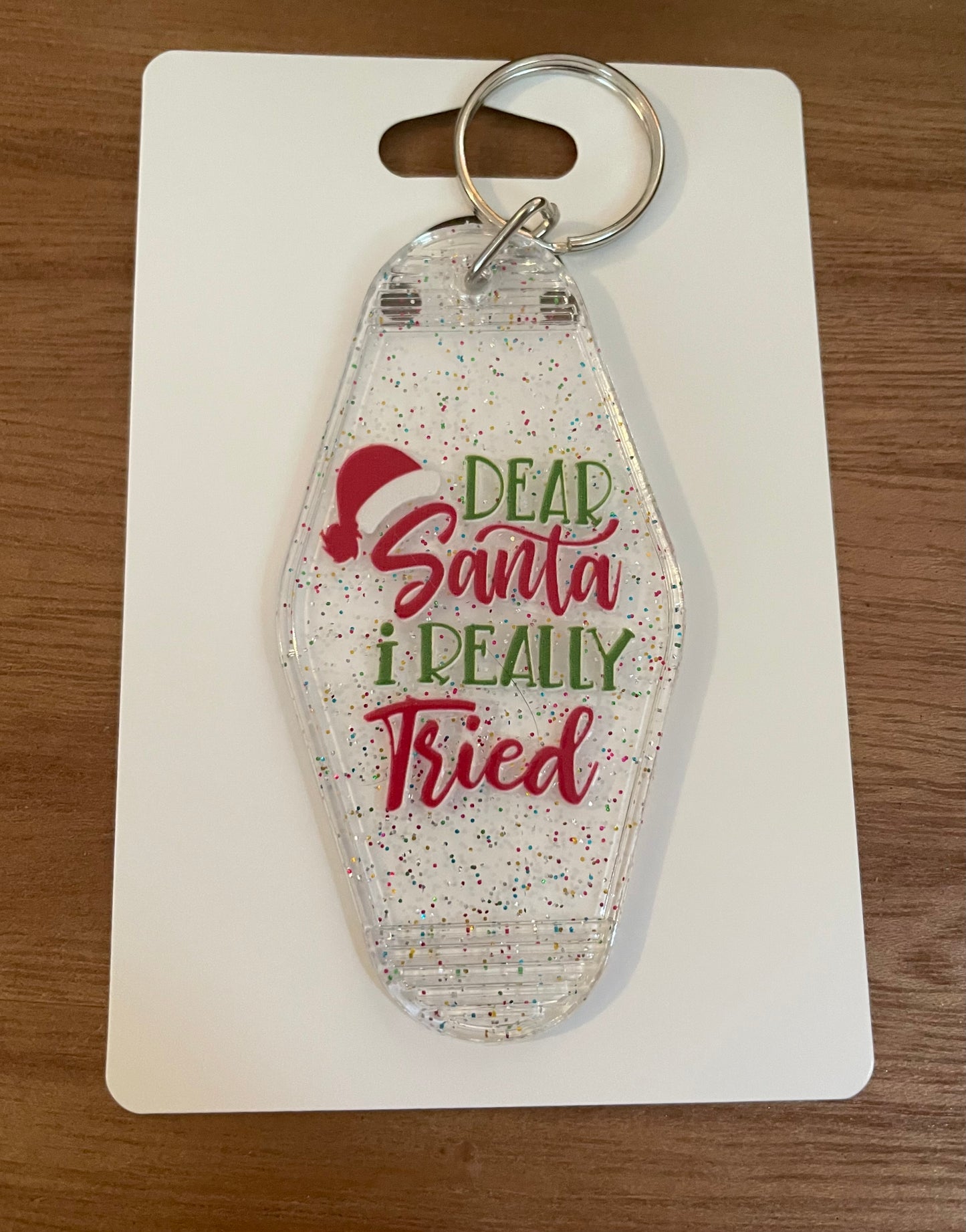 Hotel Keychain: Christmas Themed