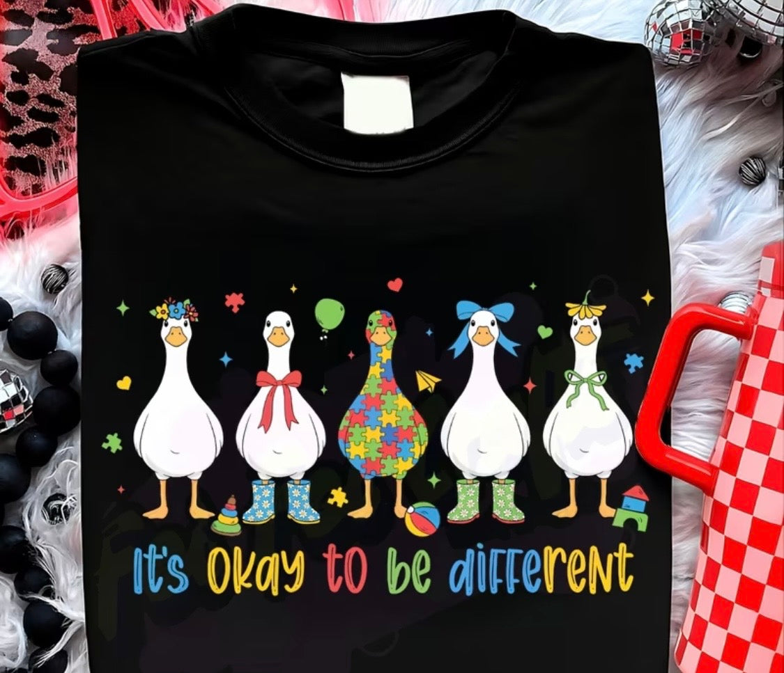 Decal Only: It’s Okay to Be Different Geese