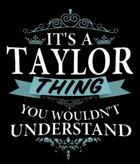 ✨Decal Only: It’s a Taylor Thing