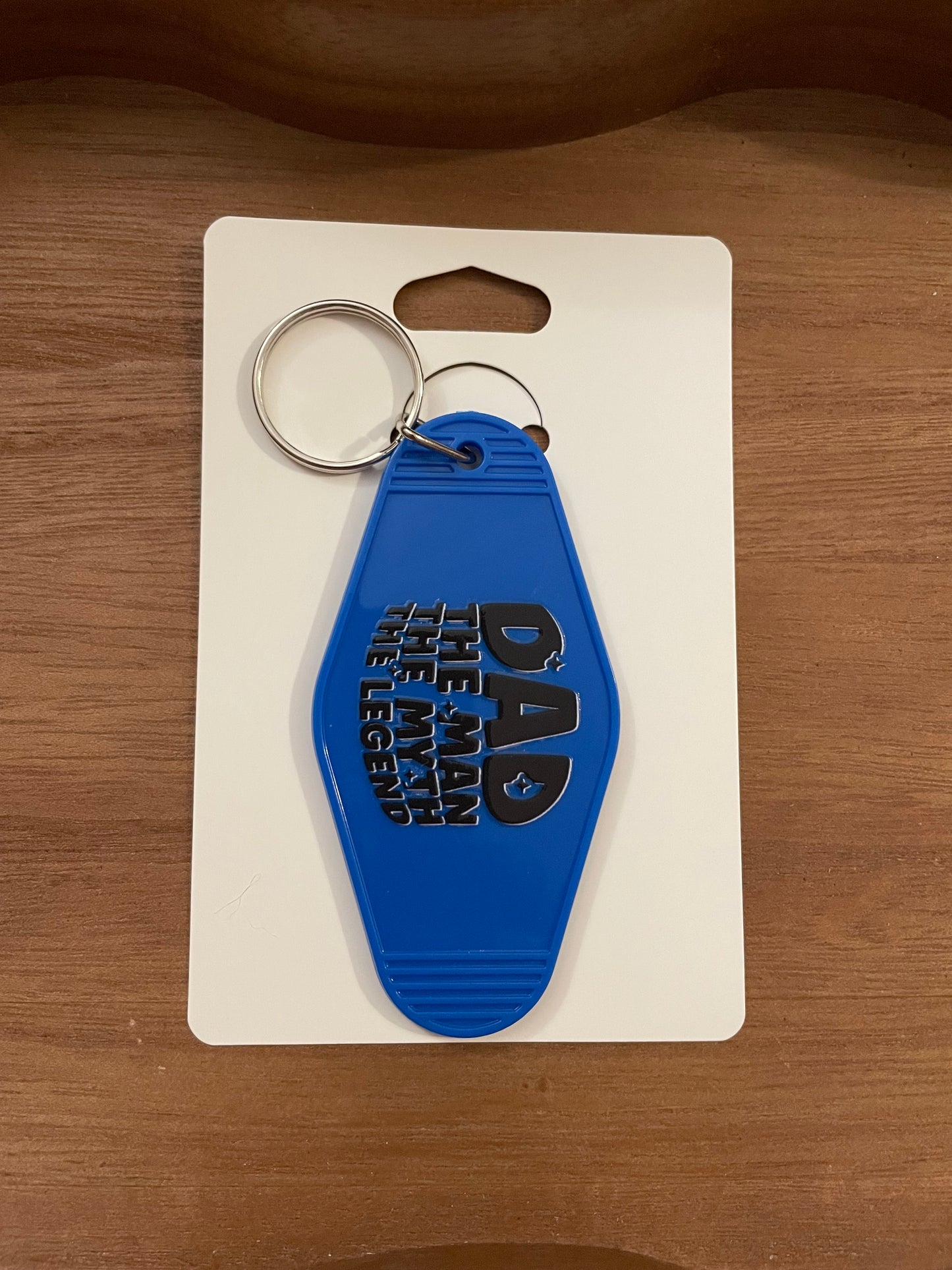Hotel Keychain: Dad Themed