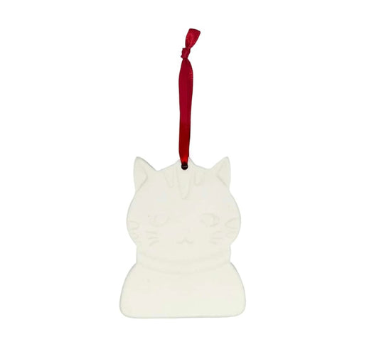 Ornament: DIY Ceramic Cat