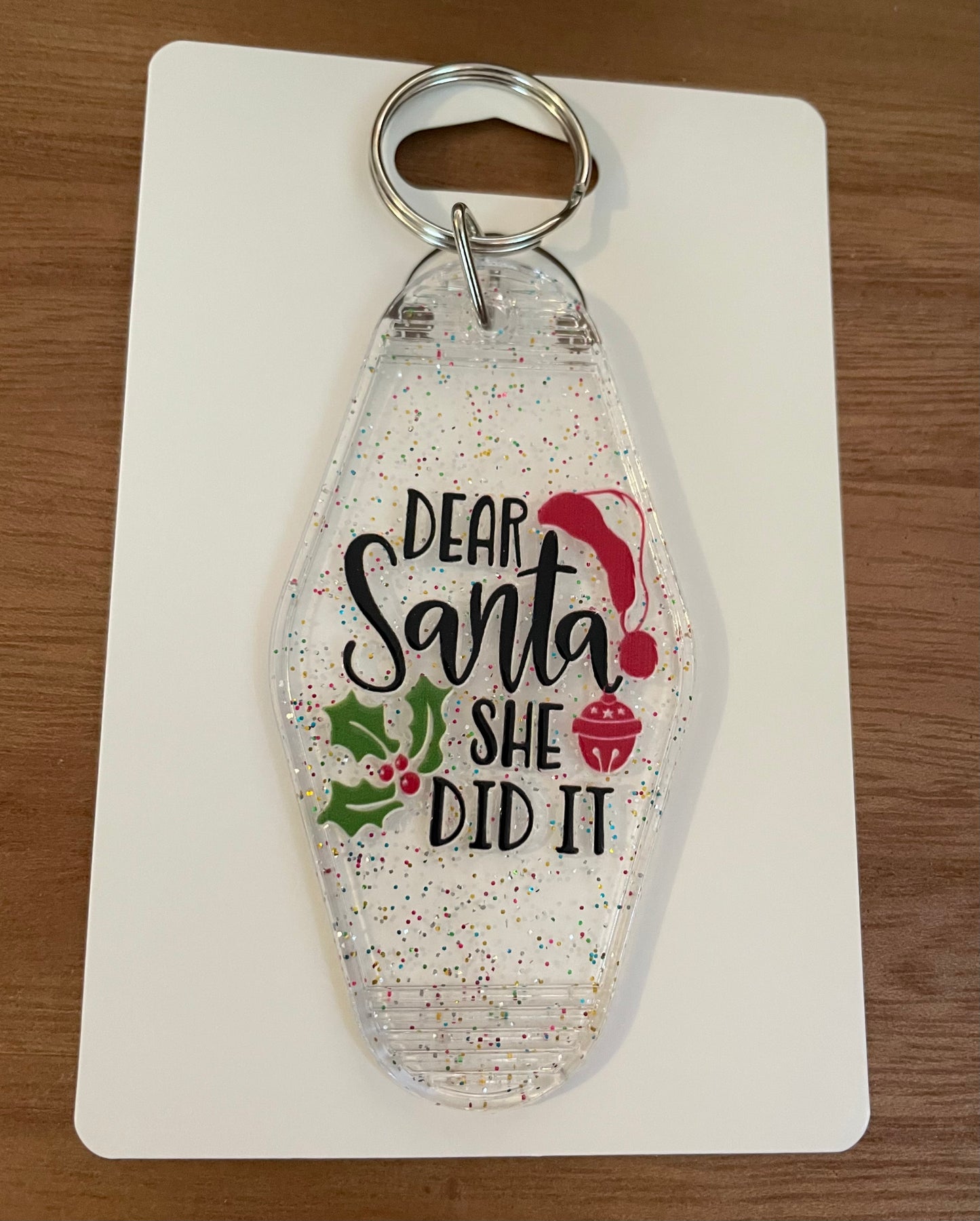 Hotel Keychain: Christmas Themed
