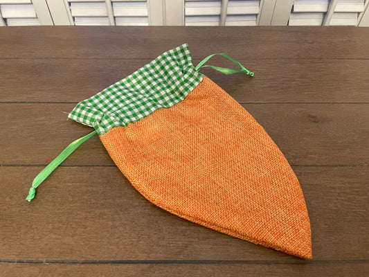 Easter: Carrot Shaped Bag