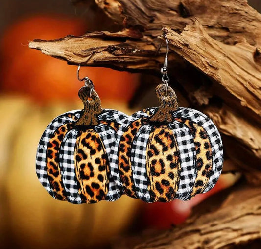 Earrings: Pumpkins