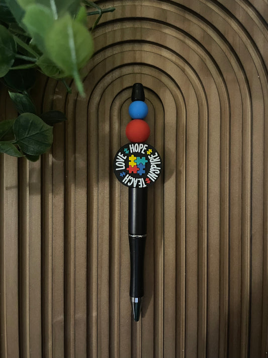 ✨Beaded Pens: Autism, Down Syndrome, Etc.