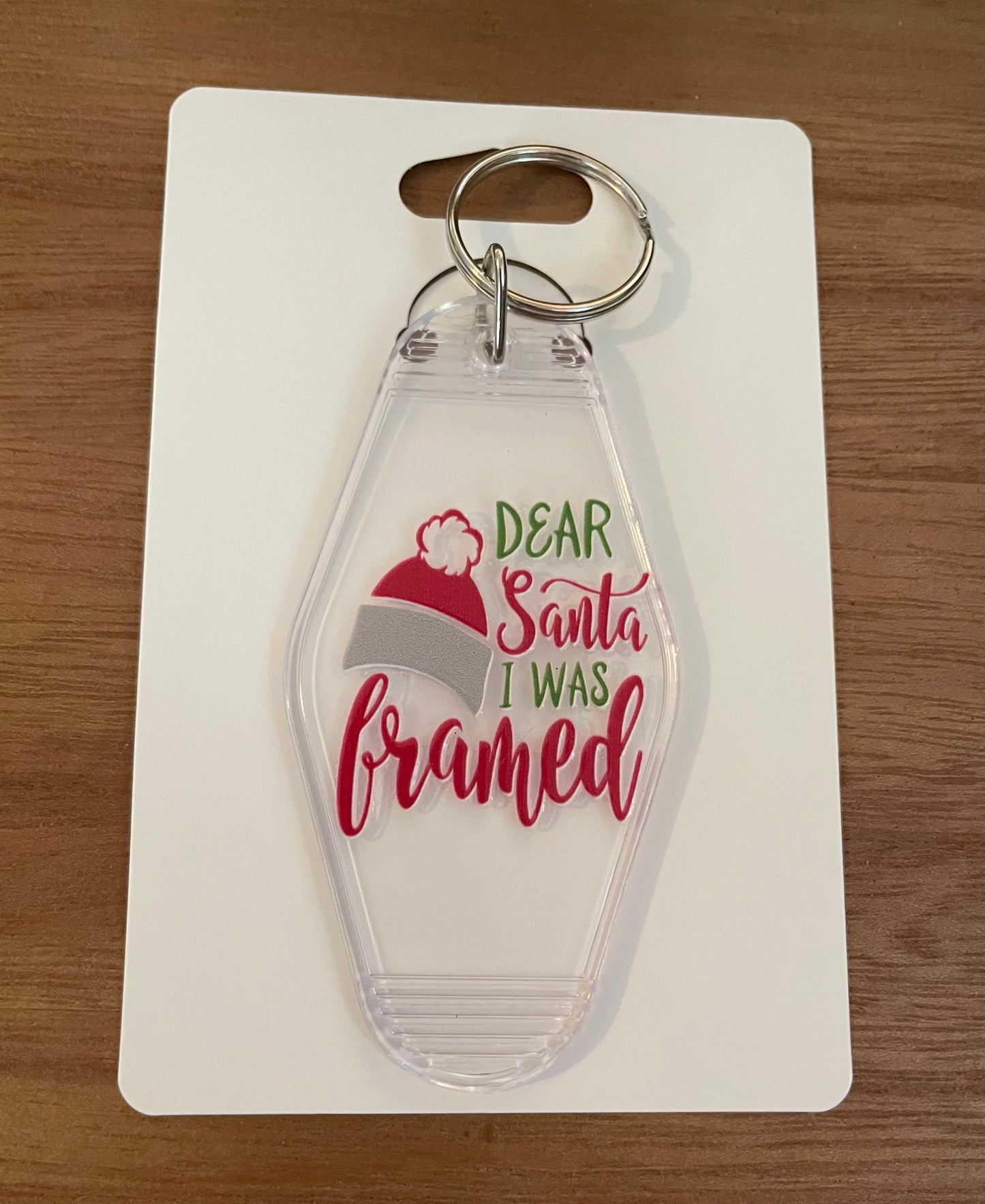 Hotel Keychain: Christmas Themed