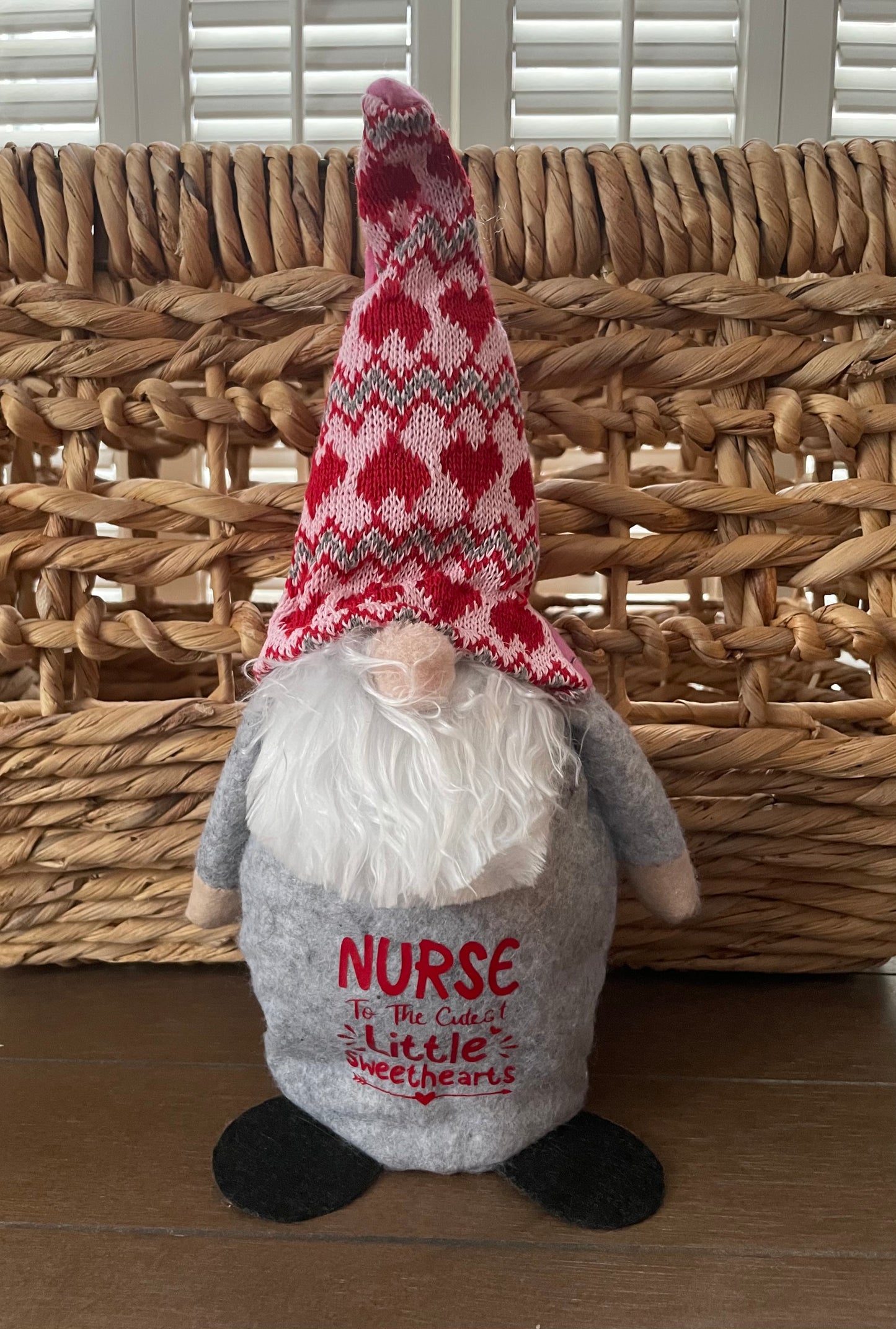 Valentine’s Day Gnome: Nurse to the Cutest Little Sweethearts