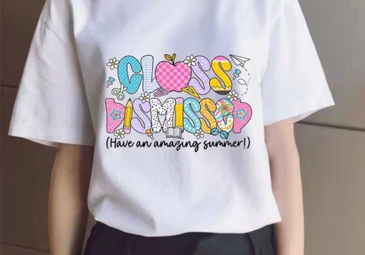 Decal Only: Class Dismissed (Have an Amazing Summer) - Option 1