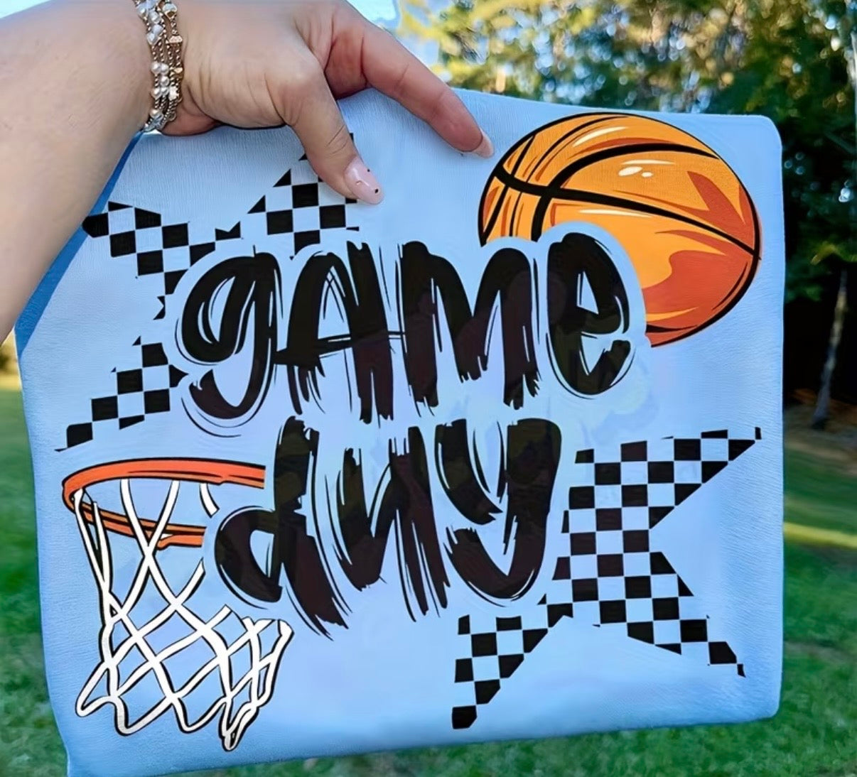 Decal Only: Game Day Basketball