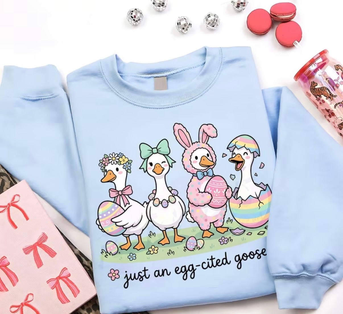 Decal Only: Just an Egg-Cited Goose