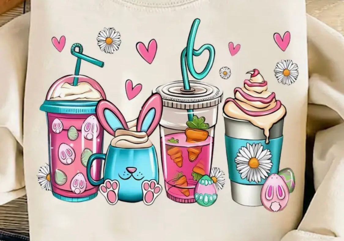 ✨Decal Only: Easter Drinks