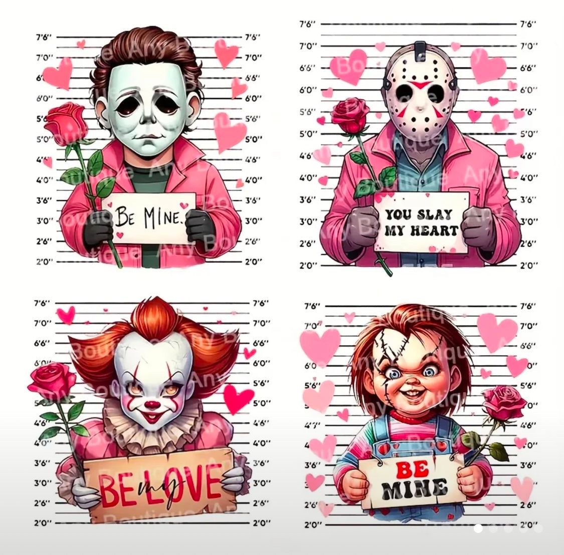 ✨Decal Only: Horror Valentine’s Day