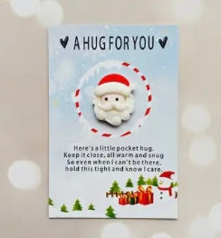 Pocket Hug: Santa and Snowman