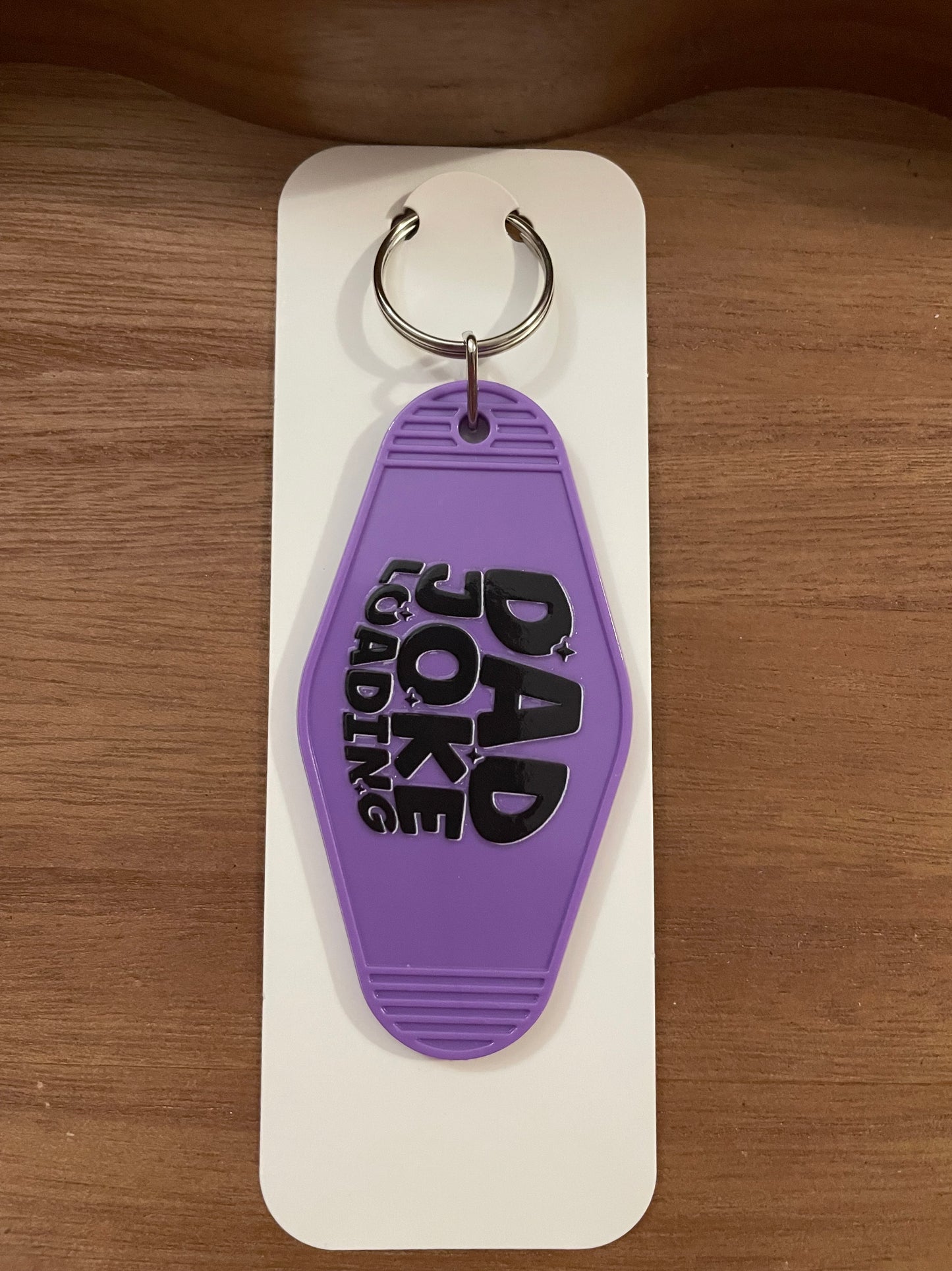 Hotel Keychain: Dad Themed