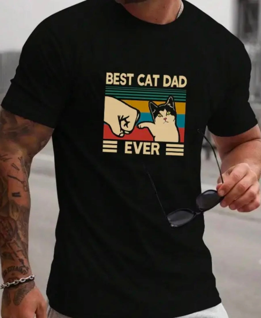 ✨Decal Only: Best Cat Dad Ever (Option 1)