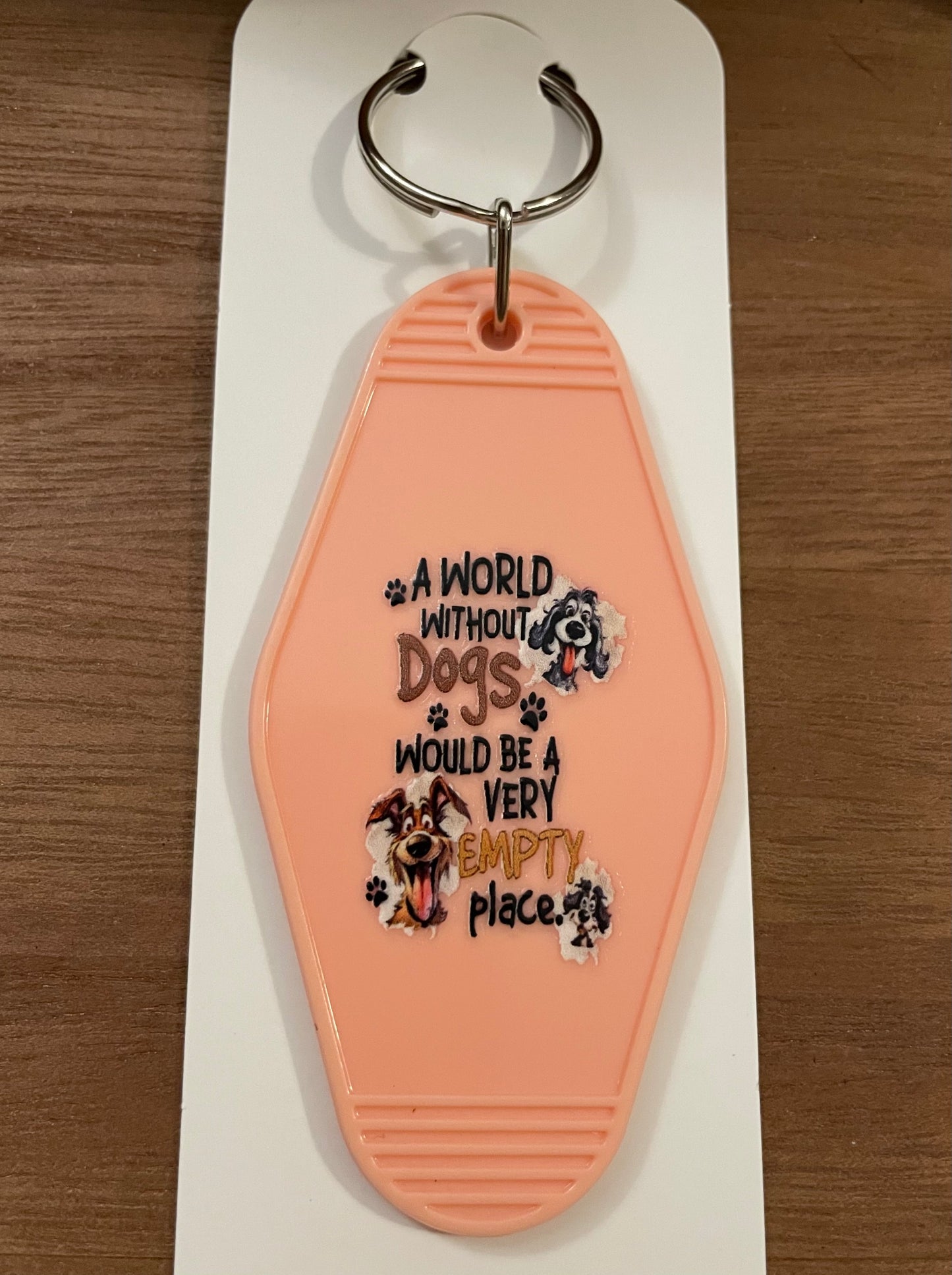 Hotel Keychain: Funny Dogs