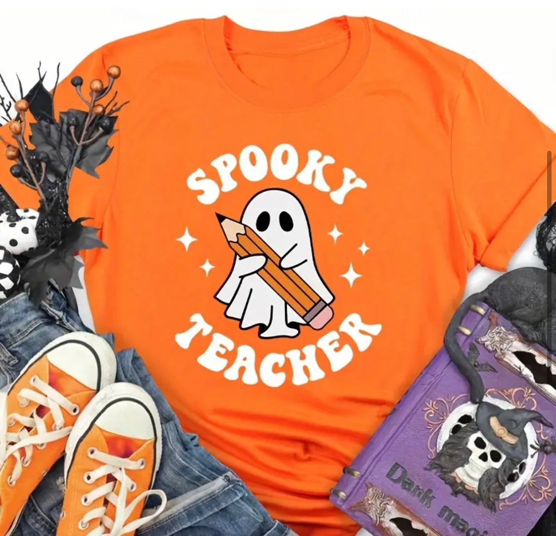 Decal Only: Spooky Teacher