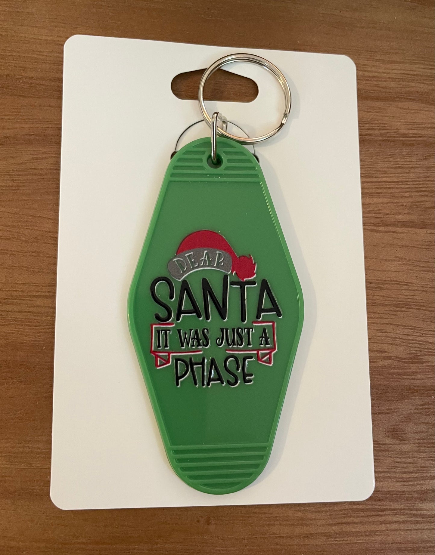 Hotel Keychain: Christmas Themed