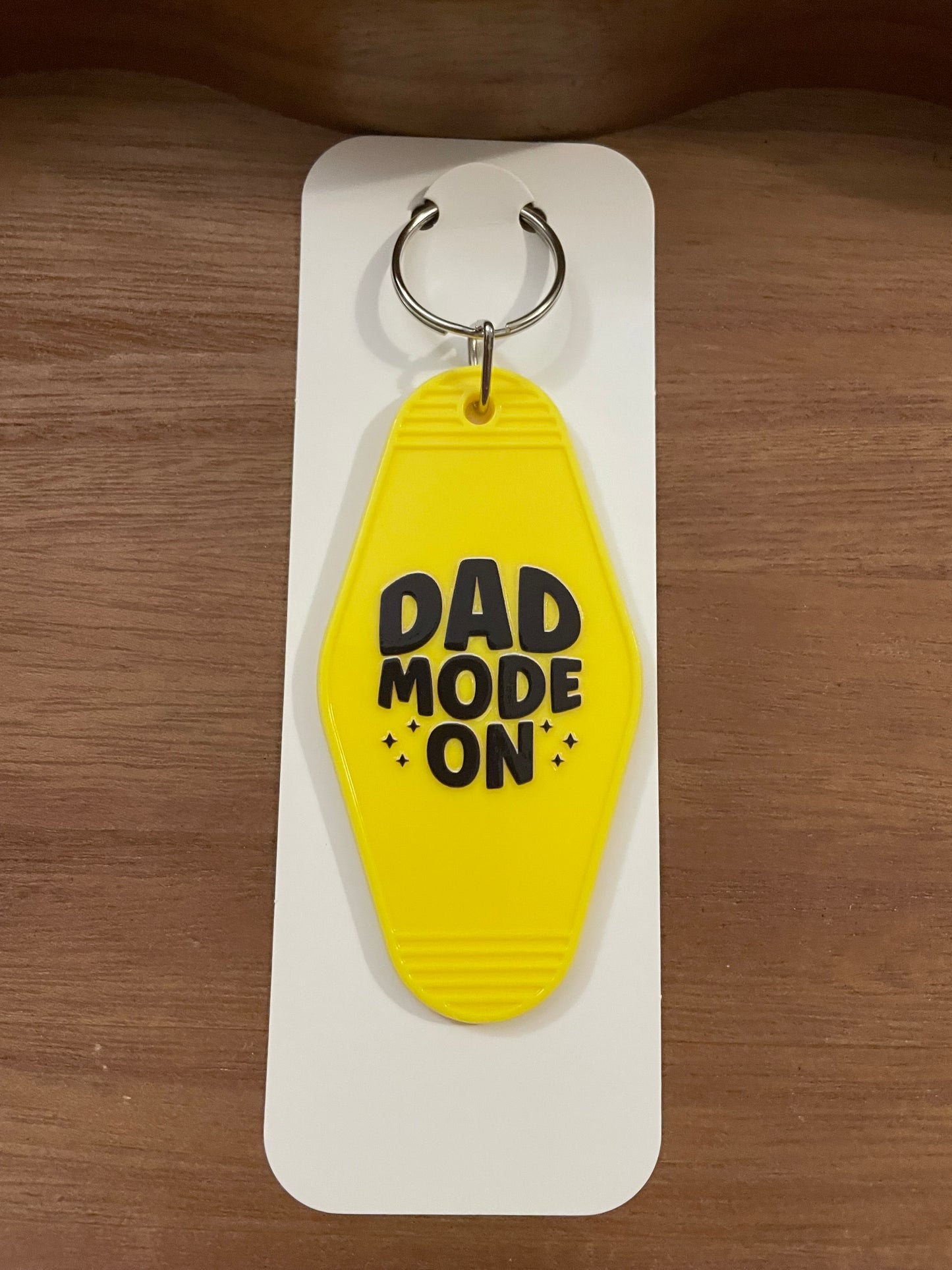 Hotel Keychain: Dad Themed