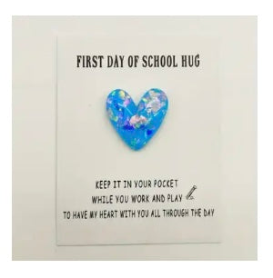 Pocket Hug: Back to School Heart