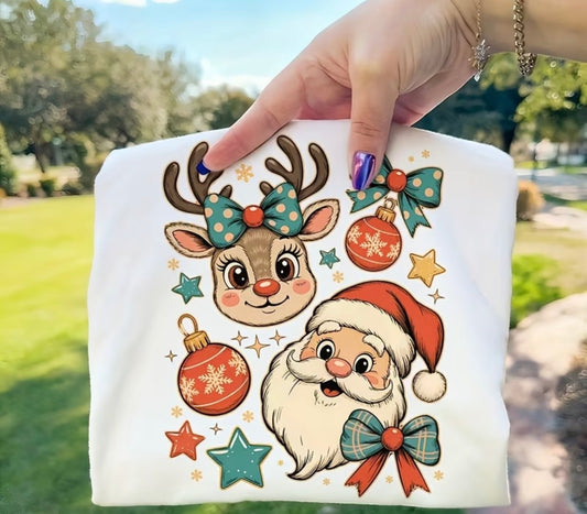✨Decal Only: Santa and Rudolph