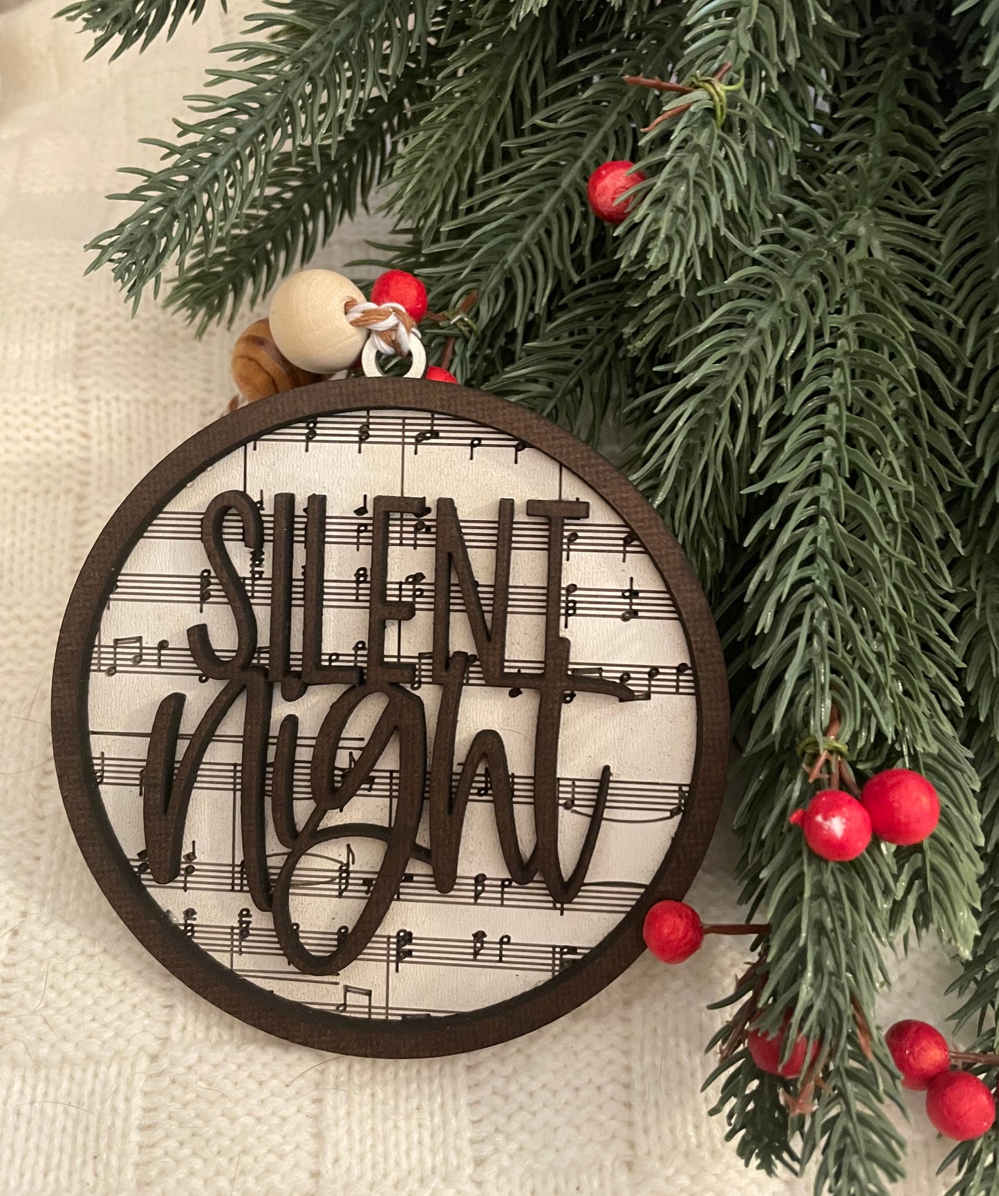 ✨Lyric Ornament: Silent Night