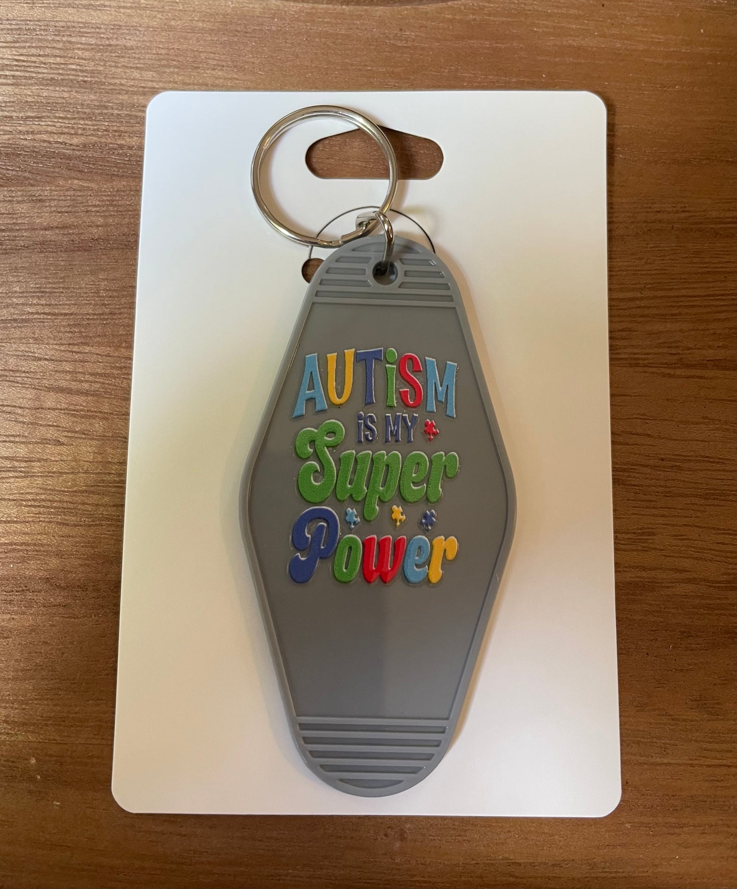 Hotel Keychain: Autism