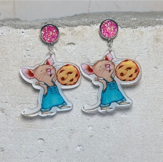 Earrings: Mouse