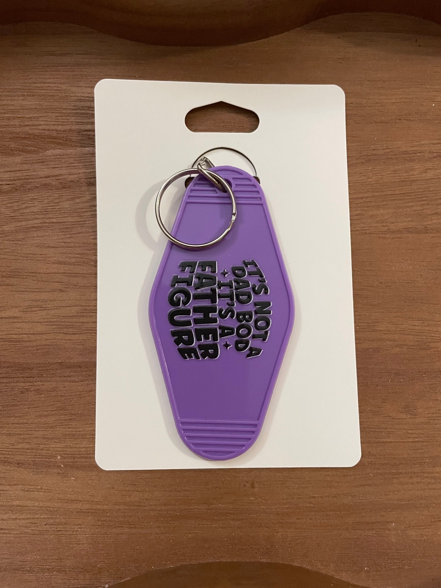 Hotel Keychain: Dad Themed