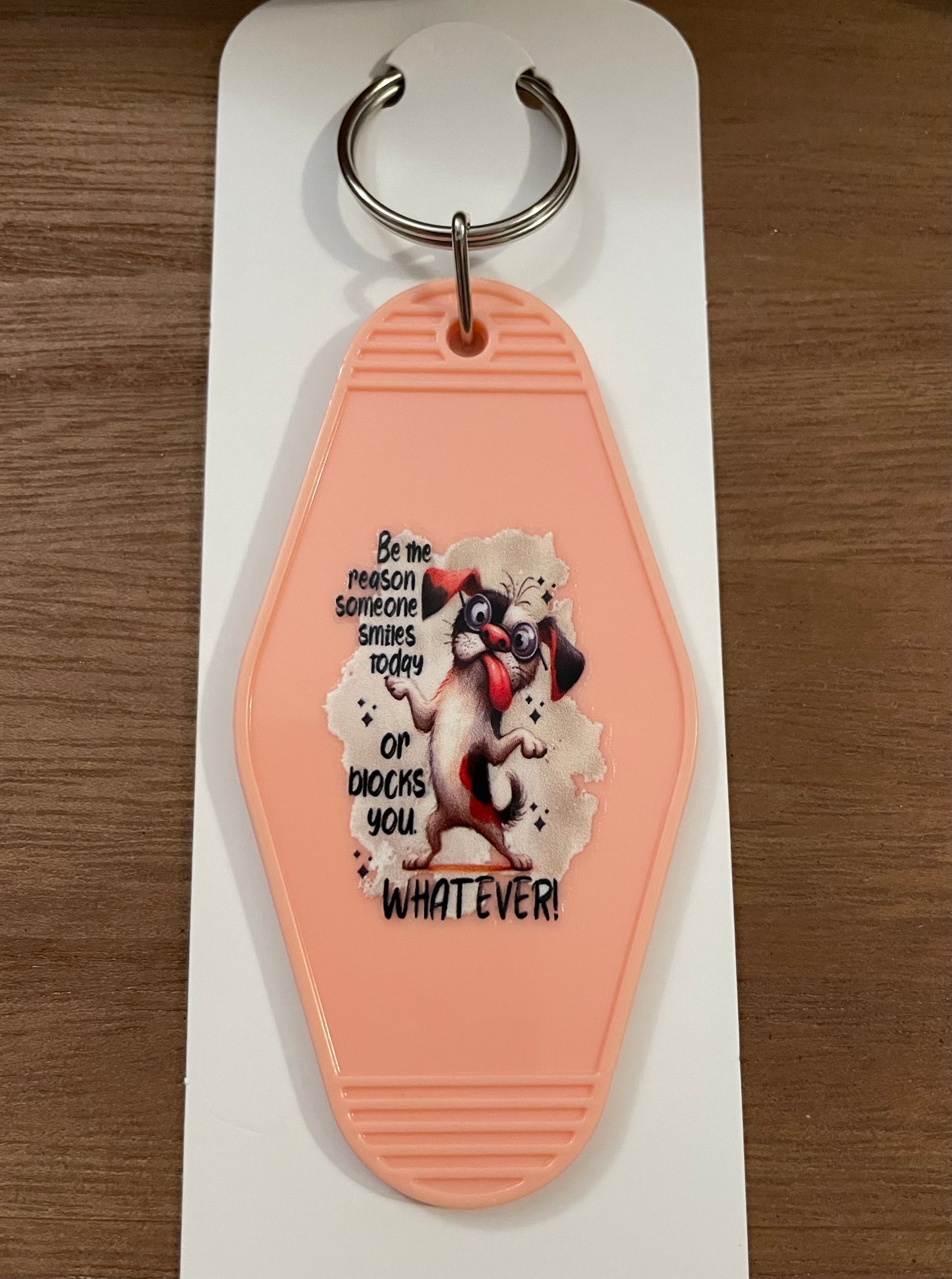 Hotel Keychain: Funny Dogs