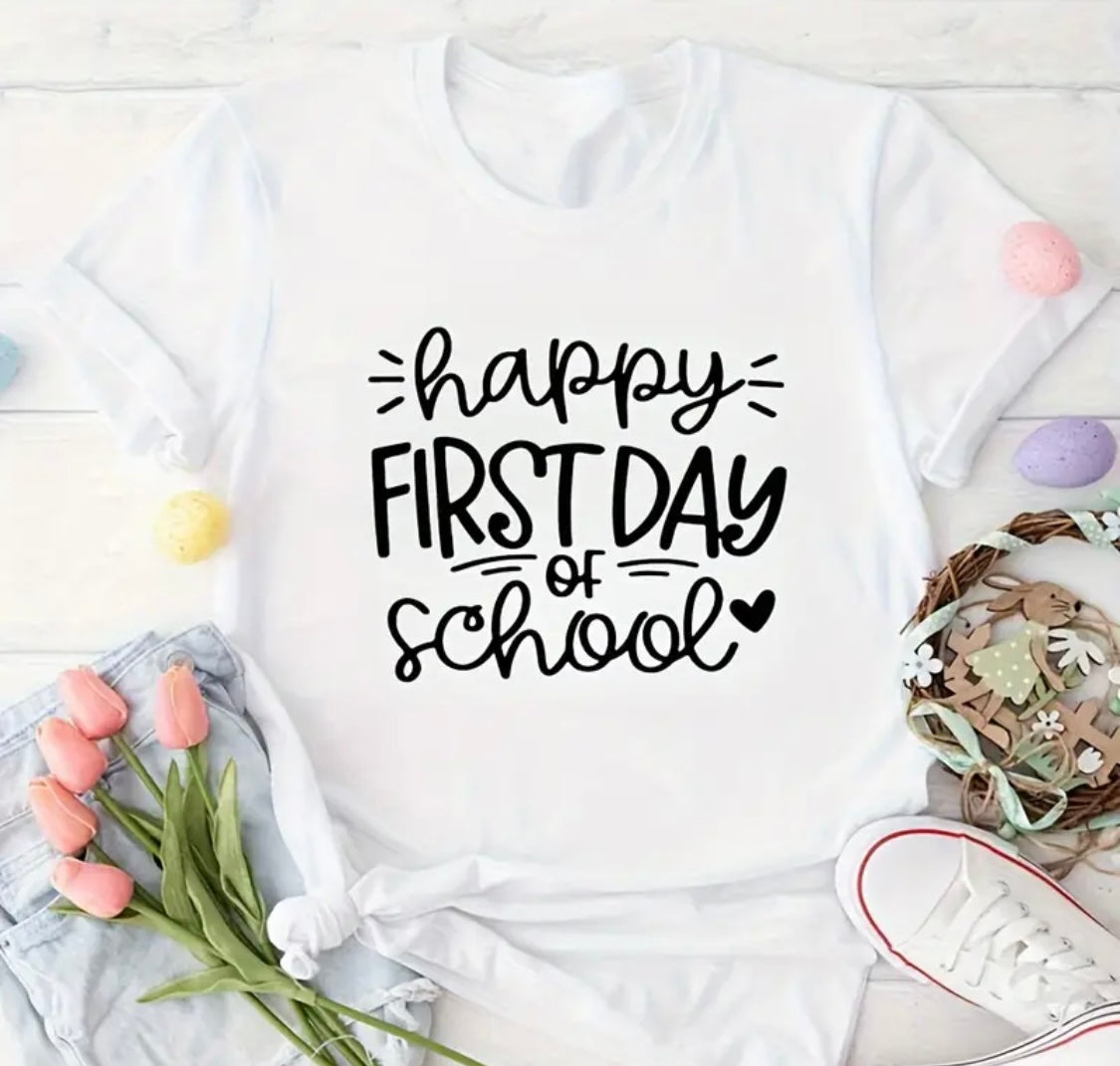 ✨Decal Only: Happy First Day of School