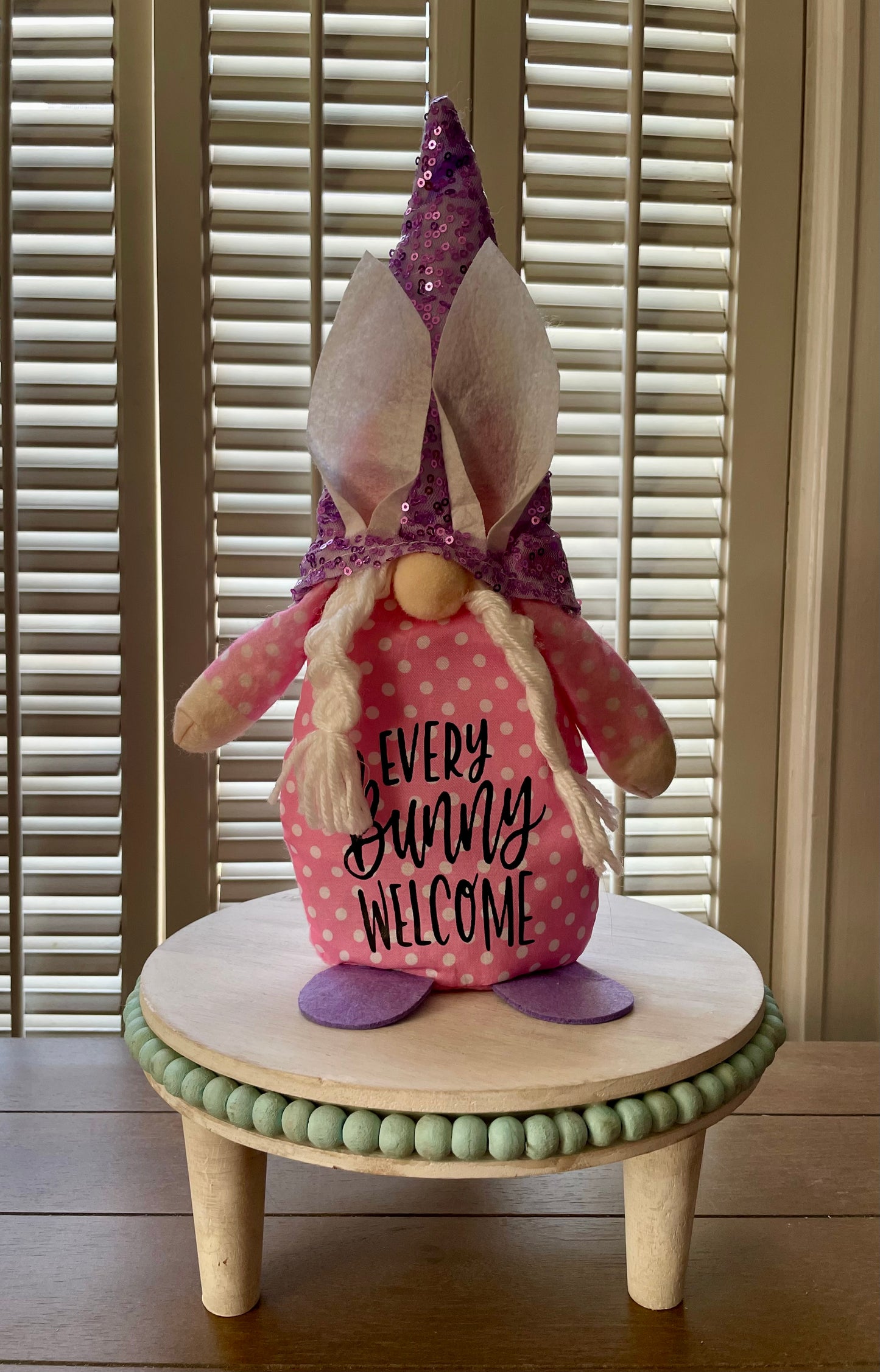 Easter: Bunny Gnome (Different Version: Already Personalized)