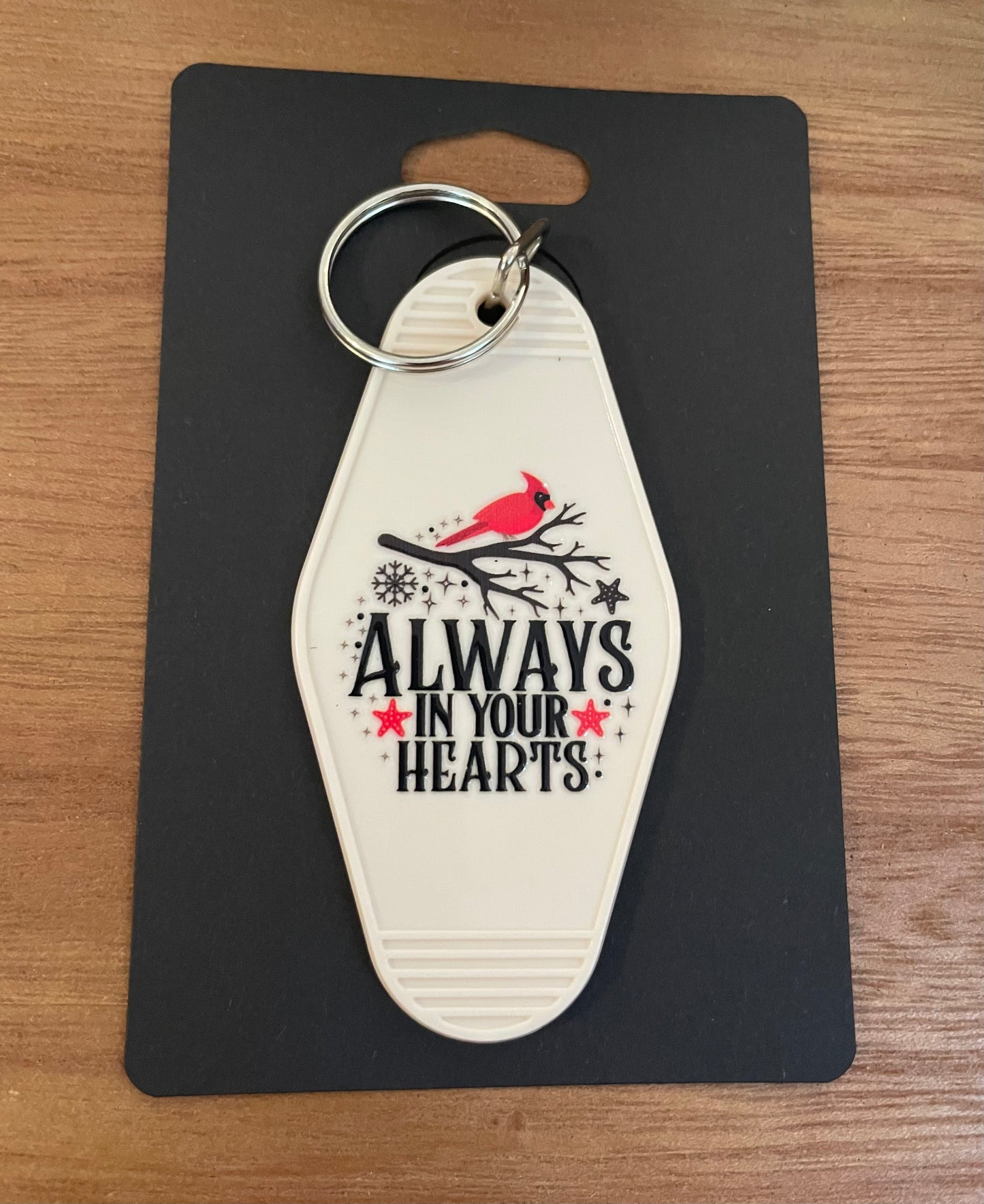 Hotel Keychain: Cardinals