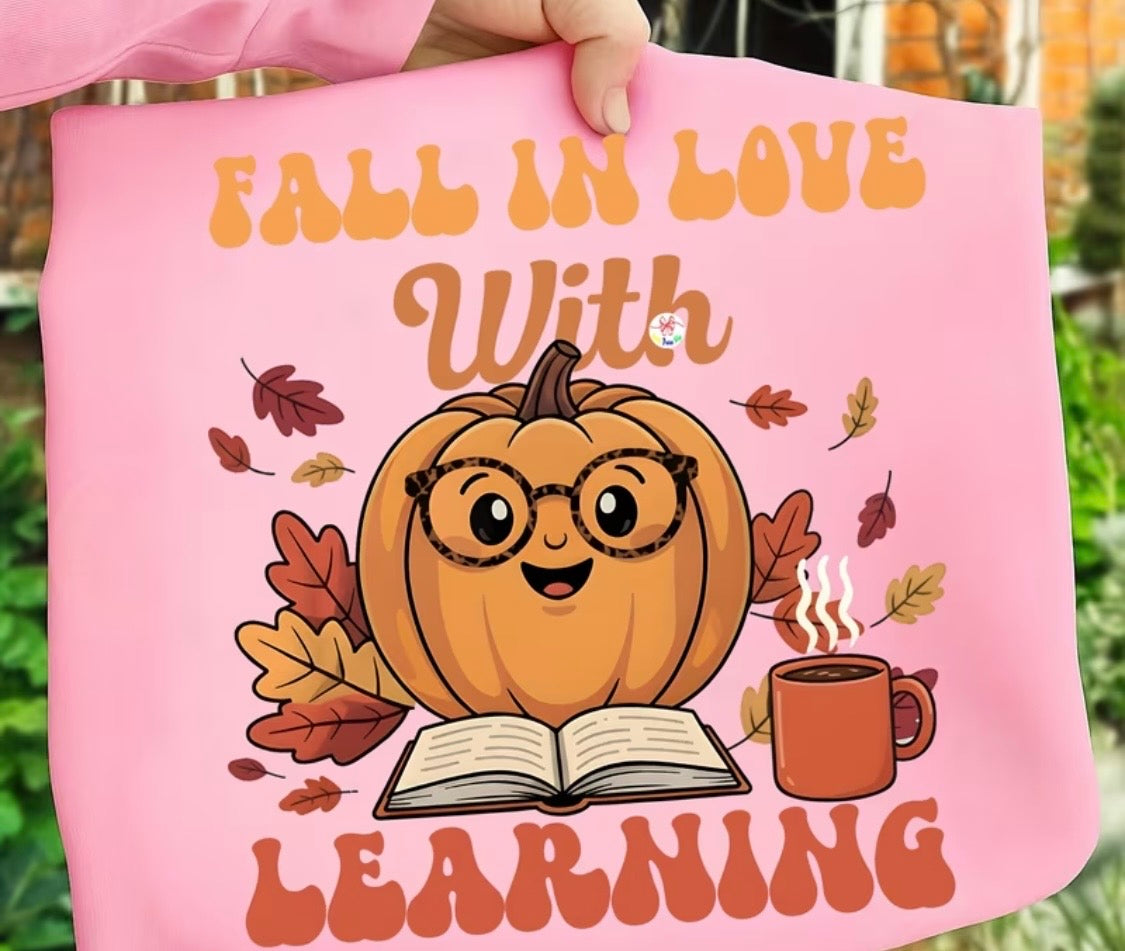 Decal Only: Fall in Love With Learning