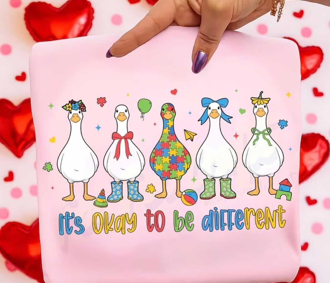 Decal Only: It’s Okay to Be Different Geese
