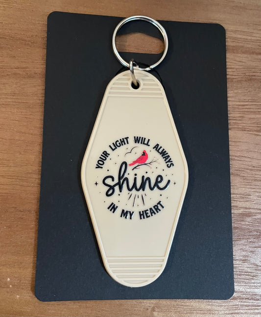 Hotel Keychain: Cardinals