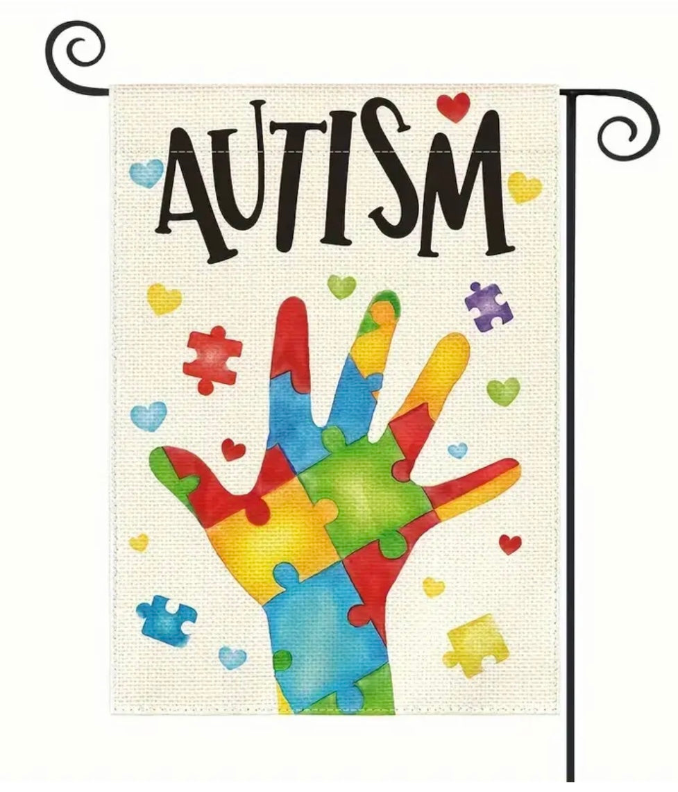 Garden Flag: Autism