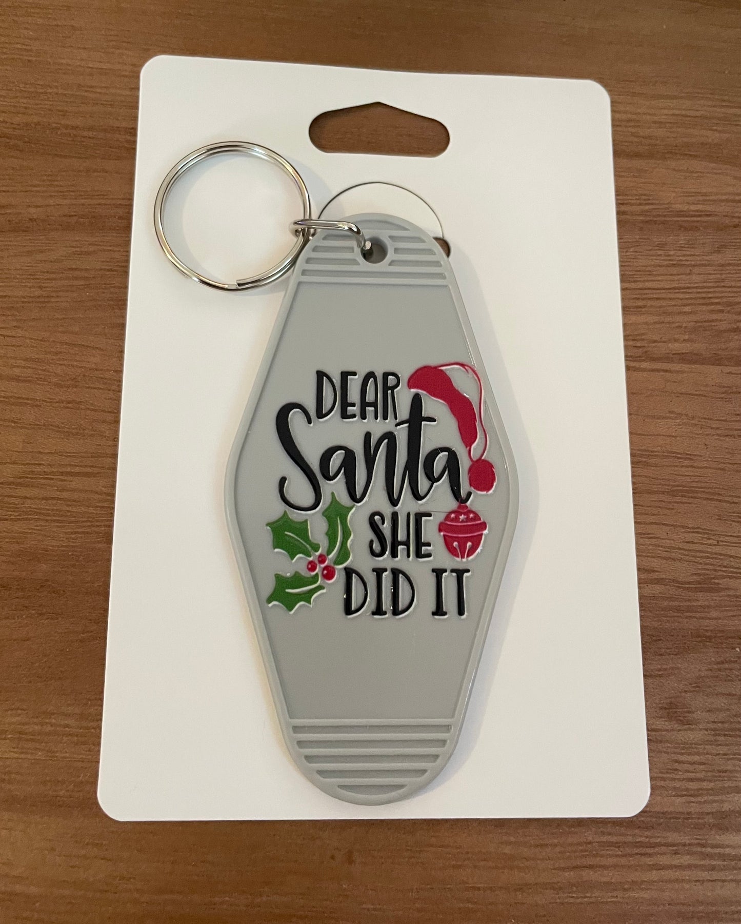 Hotel Keychain: Christmas Themed
