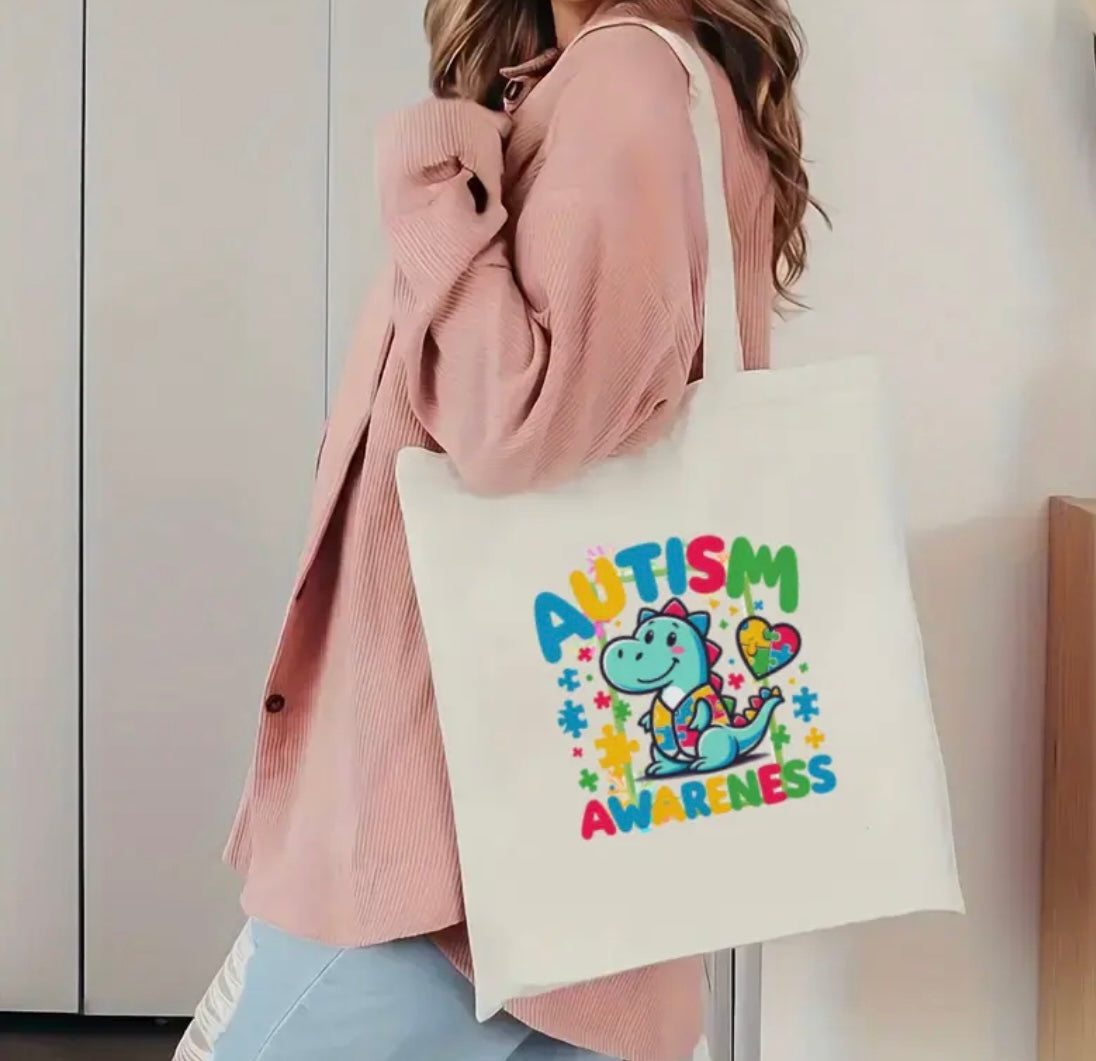 ✨Decal Only: Autism Awareness Dinosaur