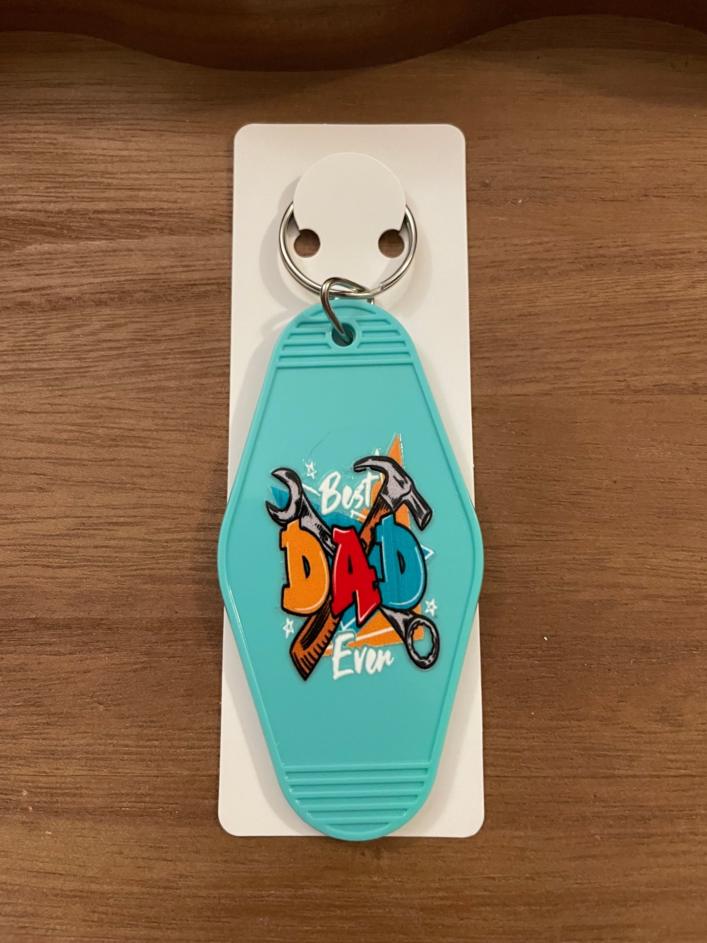 Hotel Keychain: Dad Themed