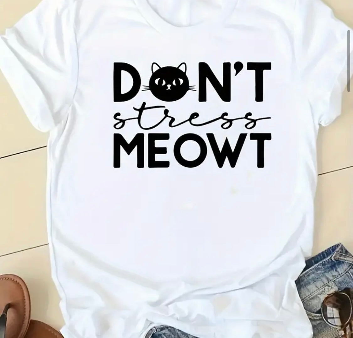 Decal Only: Don’t Stress Meowt