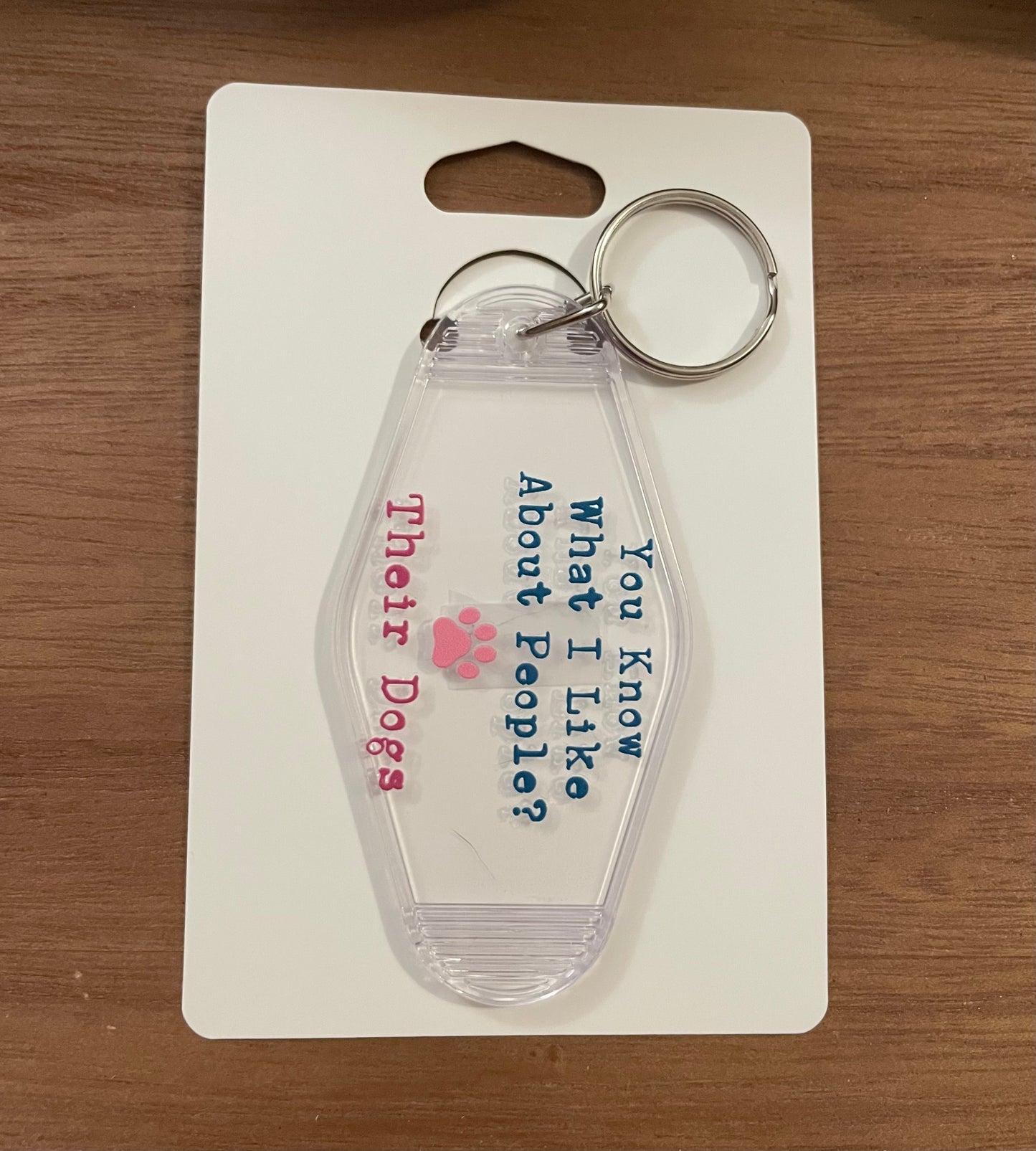 Hotel Keychain: Dog Themed