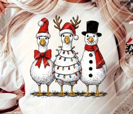 ✨Decal Only: Christmas Geese