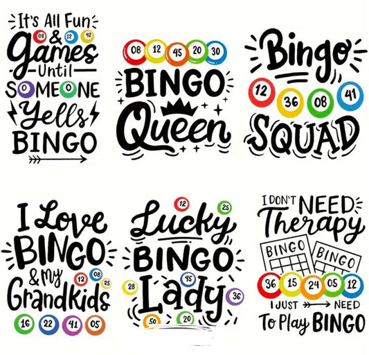 ✨Decal Only: Bingo! (Option 2)