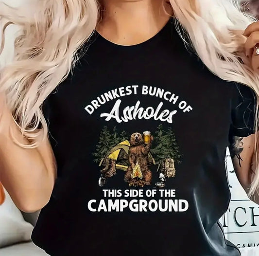 ✨Decal Only: Drunkest Bunch of A@*holes This Side of the Campground