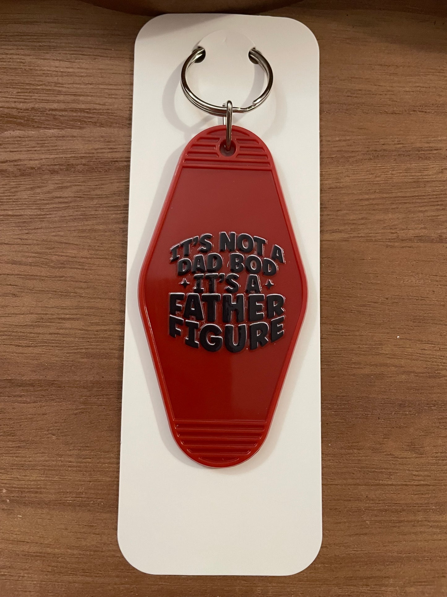 Hotel Keychain: Dad Themed