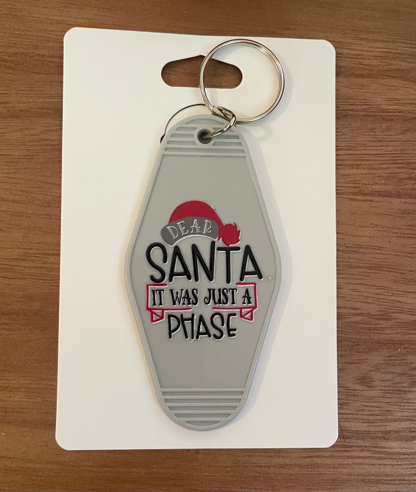Hotel Keychain: Christmas Themed