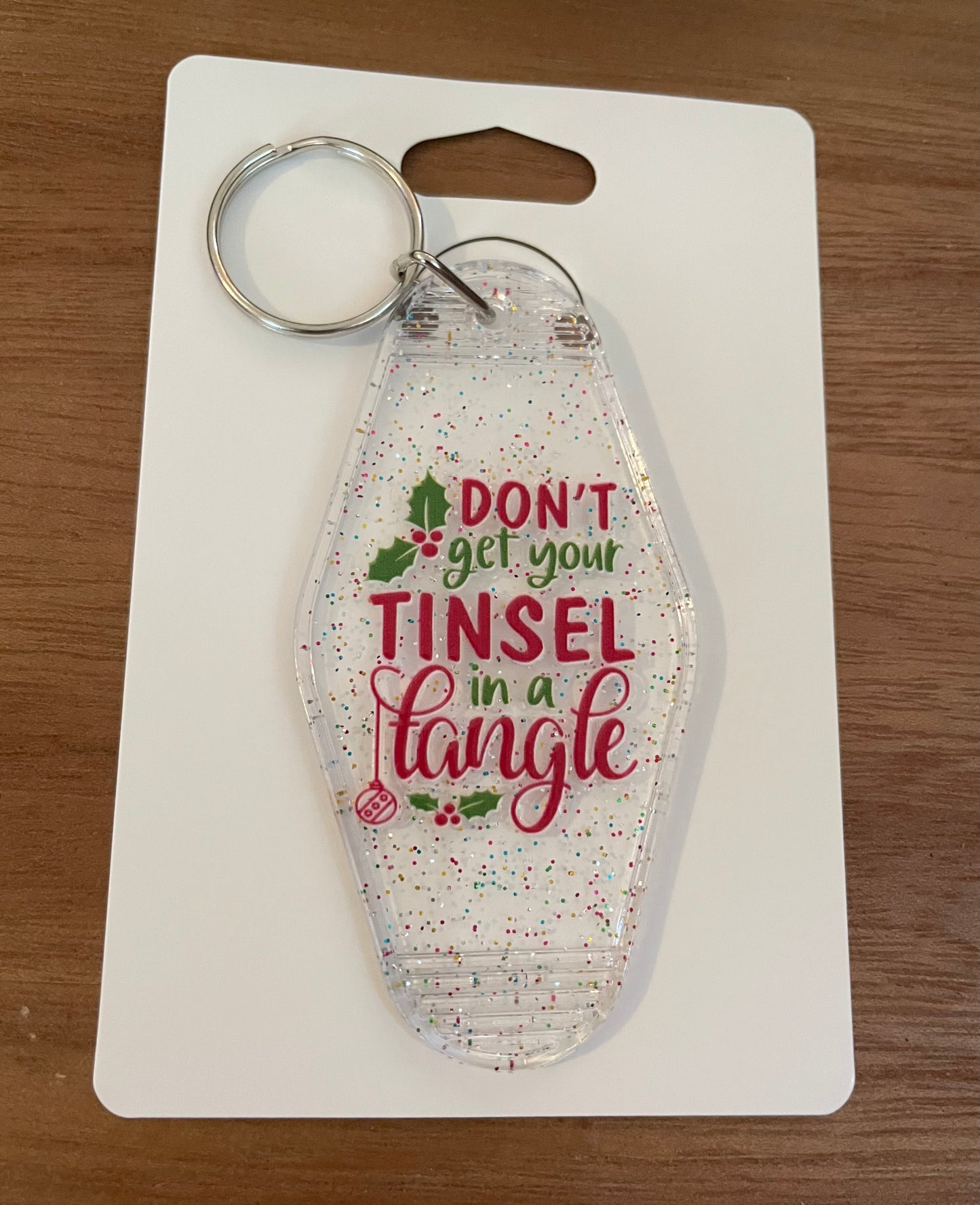 Hotel Keychain: Christmas Themed