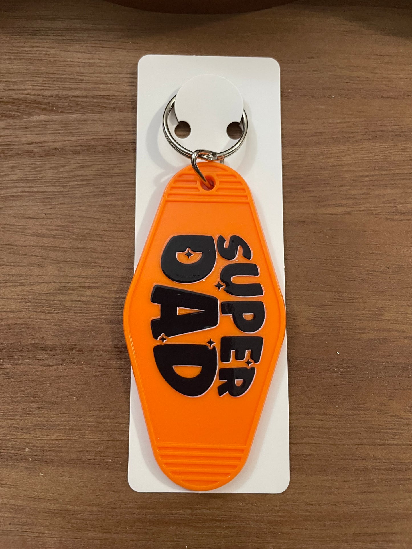 Hotel Keychain: Dad Themed